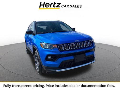 Hydro Blue Pearlcoat 2025 Jeep Compass Limited