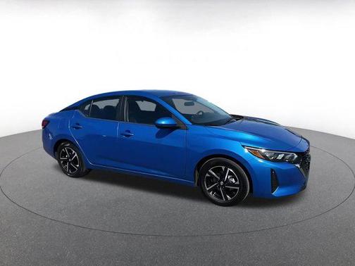 Electric Blue Metallic 2025 Nissan Sentra SV