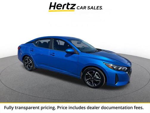 Electric Blue Metallic 2025 Nissan Sentra SV
