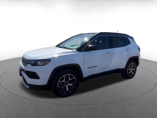 Bright White Clearcoat 2025 Jeep Compass Limited