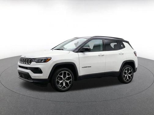 Bright White Clearcoat 2025 Jeep Compass Limited