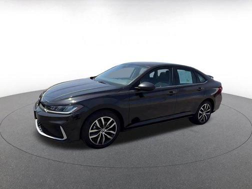 Deep Black Pearl 2025 Volkswagen Jetta 1.5T SE