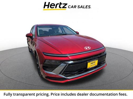 Ultimate red 2025 Hyundai SONATA SEL