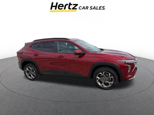 Crimson Metallic 2025 Chevrolet Trax LT