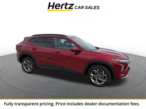 Crimson Metallic 2025 Chevrolet Trax LT