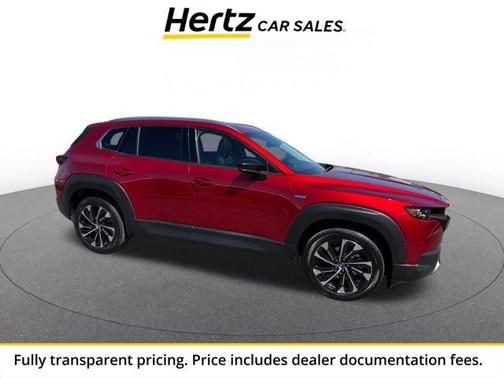 Soul Red Crystal Metallic 2025 Mazda CX-50 Hybrid Premium Plus Package
