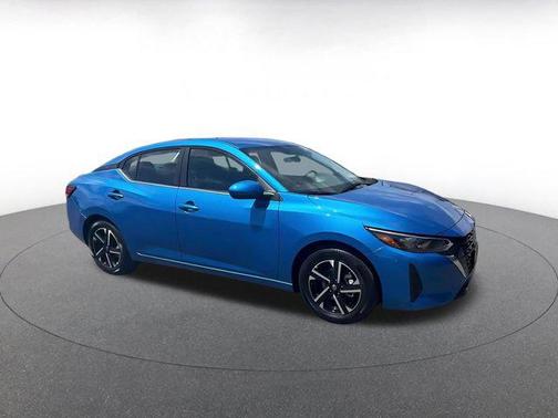 Electric Blue Metallic 2025 Nissan Sentra SV
