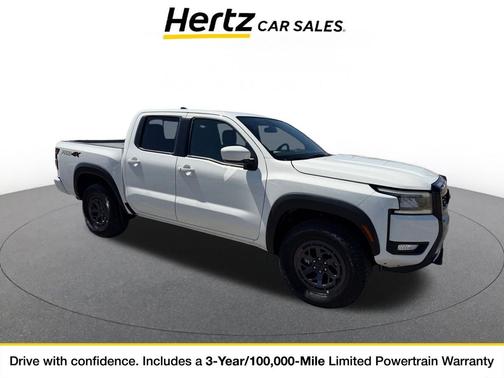Glacier White 2026 Nissan Frontier PRO-4X