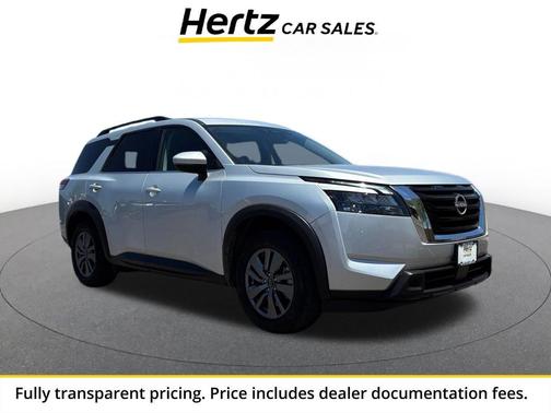 Brilliant Silver Metallic 2025 Nissan Pathfinder SV FWD