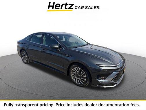Portofino Gray 2025 Hyundai SONATA Hybrid SE