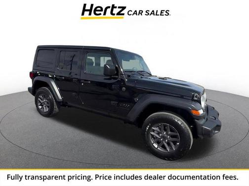 Black Clearcoat 2025 Jeep Wrangler Sport S