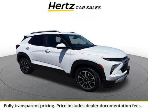 Summit White 2025 Chevrolet Trailblazer LT