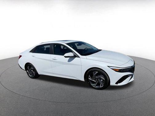 Serenity White 2025 Hyundai ELANTRA HEV Limited
