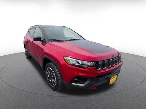 Red Hot Pearlcoat 2025 Jeep Compass Trailhawk