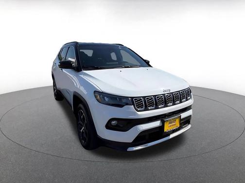 Bright White Clearcoat 2025 Jeep Compass Limited