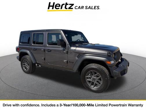 Granite Crystal Metallic Clearcoat 2025 Jeep Wrangler Sport S