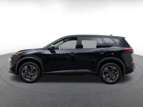 Super Black 2025 Nissan Rogue SV