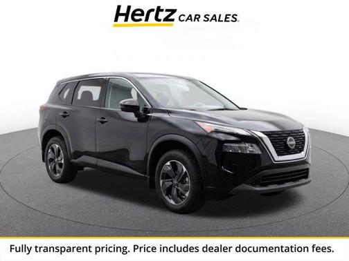 Super Black 2025 Nissan Rogue SV