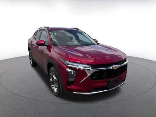 Crimson Metallic 2025 Chevrolet Trax LT