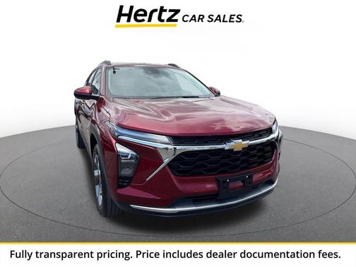 Crimson Metallic 2025 Chevrolet Trax LT