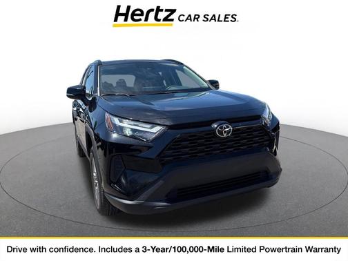 Midnight Black Metallic 2025 Toyota RAV4 XLE