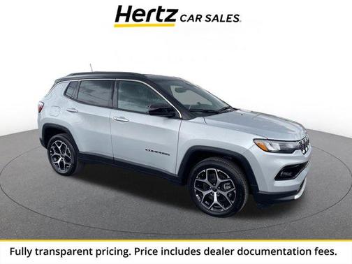 Silver Zynith Metallic Clearcoat 2025 Jeep Compass Limited