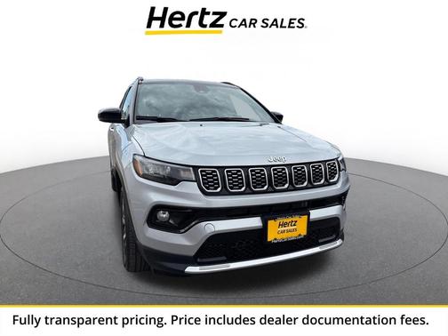 Silver Zynith Metallic Clearcoat 2025 Jeep Compass Limited