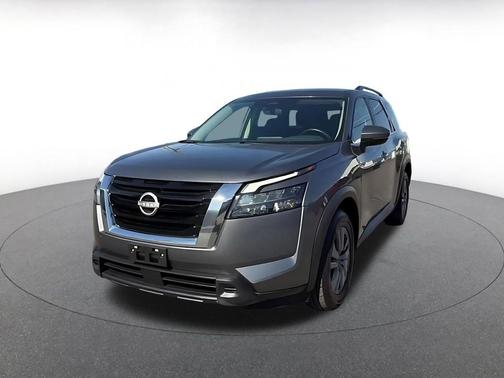 Gun Metallic 2025 Nissan Pathfinder SV 4WD