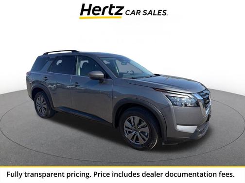 Gun Metallic 2025 Nissan Pathfinder SV 4WD