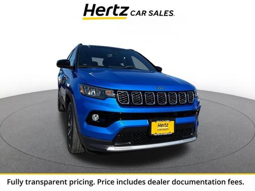 Hydro Blue Pearlcoat 2025 Jeep Compass Limited