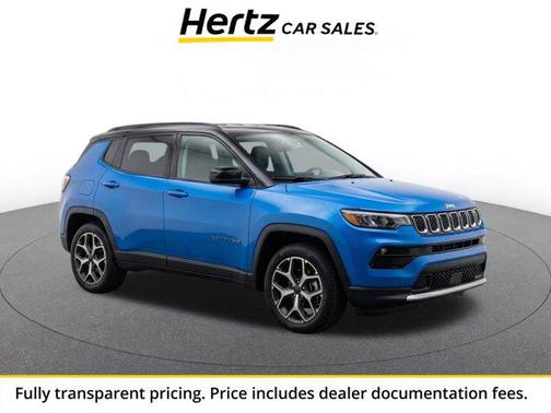 Hydro Blue Pearlcoat 2025 Jeep Compass Limited