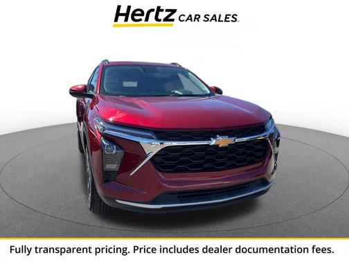 Crimson Metallic 2025 Chevrolet Trax LT