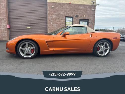 Atomic Orange Metallic Tintcoat 2007 Chevrolet Corvette Base