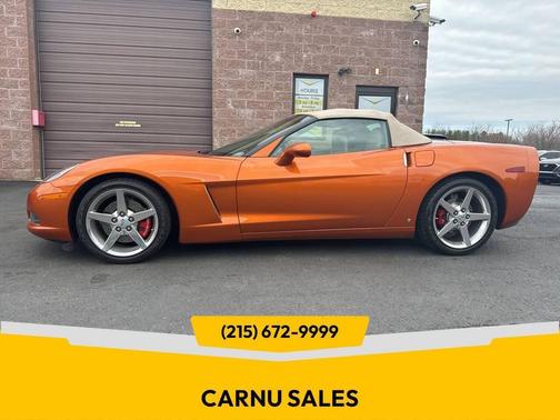 Atomic Orange Metallic Tintcoat 2007 Chevrolet Corvette Base