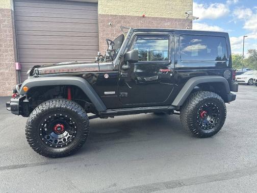 Black Clear Coat 2017 Jeep Wrangler Rubicon