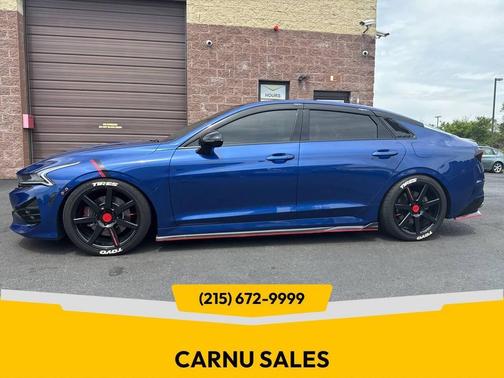Blue 2024 Kia K5 GT 4dr Sedan