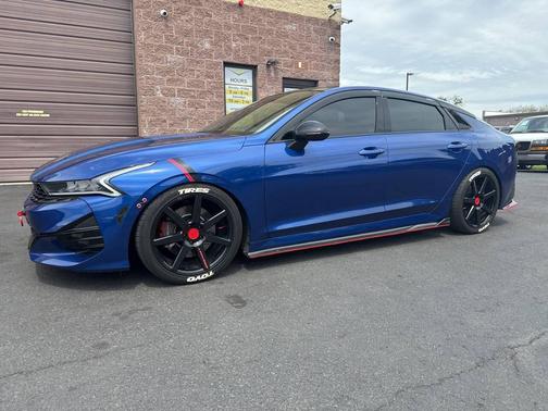Blue 2024 Kia K5 GT 4dr Sedan