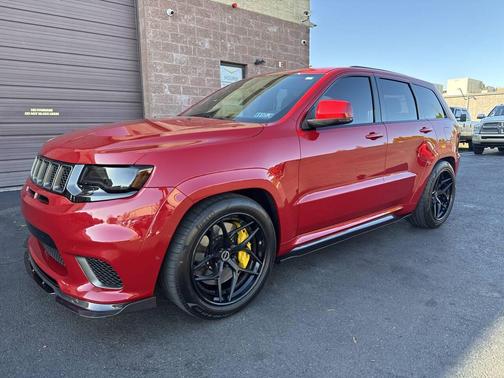 Red 2018 Jeep Grand Cherokee Trackhawk