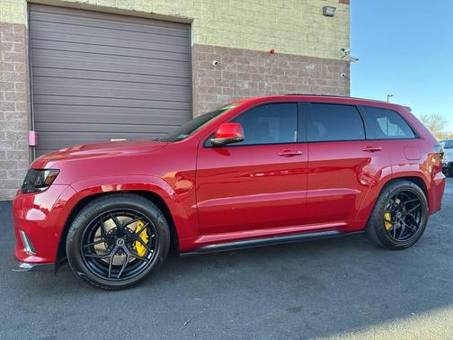 Red 2018 Jeep Grand Cherokee Trackhawk