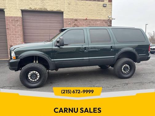 Aspen Green Metallic 2003 Ford Excursion Limited 4WD 4dr SUV