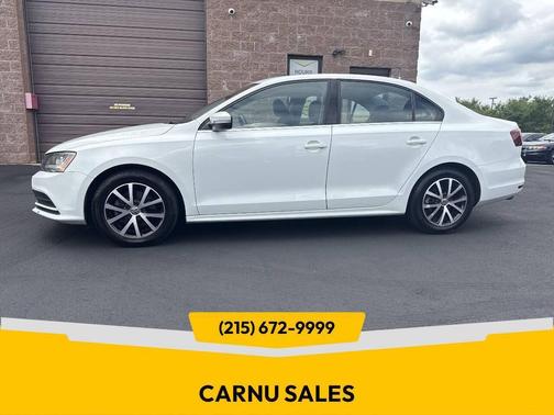 Pure White 2017 Volkswagen Jetta 1.4T SE