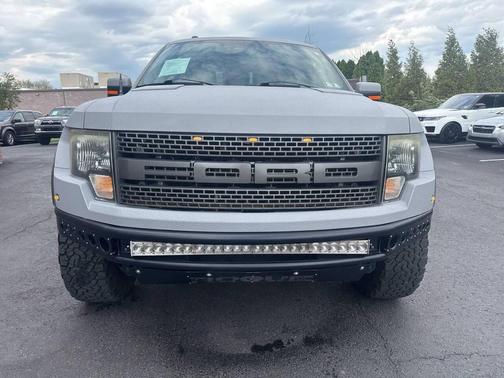 Gray 2014 Ford F-150 SVT Raptor