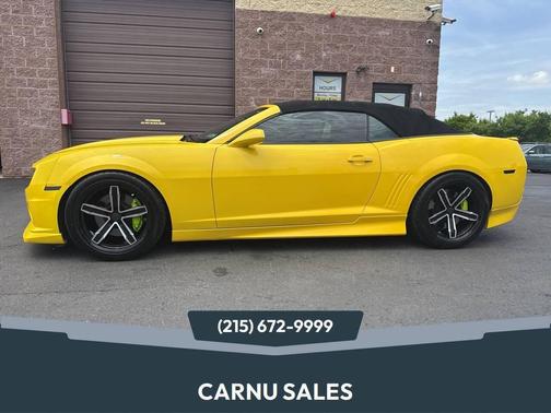 Yellow 2011 Chevrolet Camaro 2SS