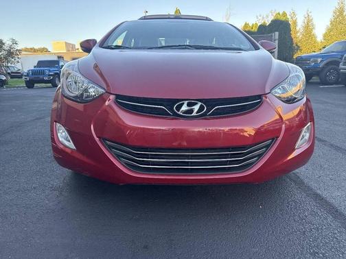 Geranium Red 2013 Hyundai ELANTRA Limited
