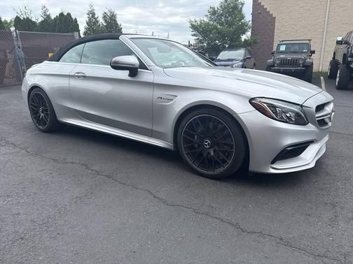 Silver 2018 Mercedes-Benz AMG C 63 AMG C 63 2dr Cabriolet