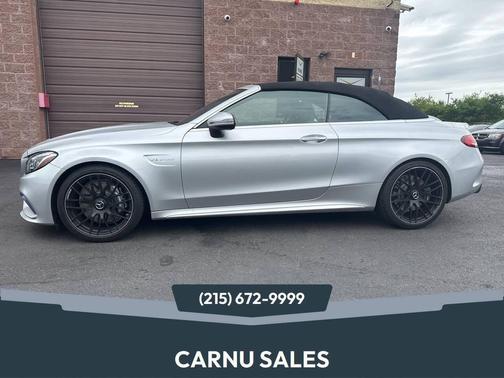 Silver 2018 Mercedes-Benz AMG C 63 AMG C 63 2dr Cabriolet