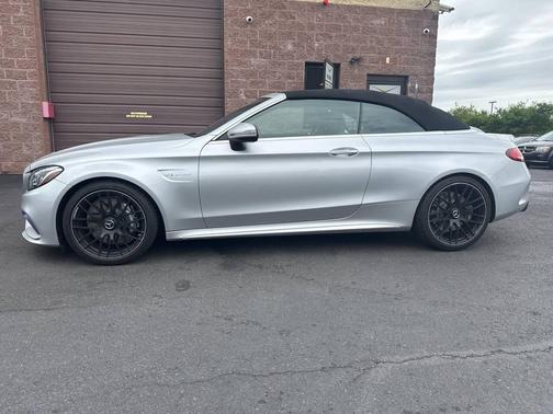 Silver 2018 Mercedes-Benz AMG C 63 AMG C 63 2dr Cabriolet