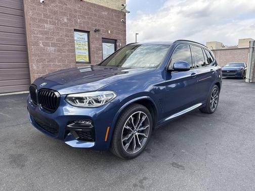 Blue 2021 BMW X3 M40i AWD 4dr Sports Activity Vehicle