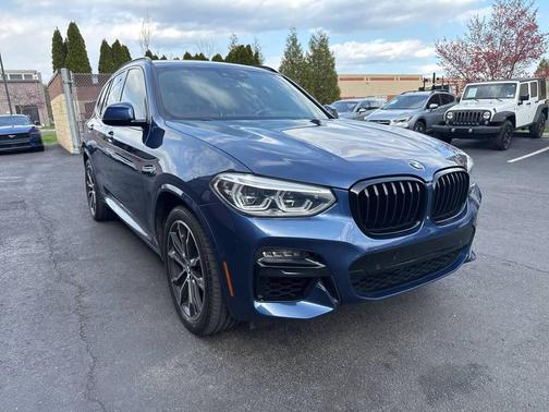 Blue 2021 BMW X3 M40i AWD 4dr Sports Activity Vehicle