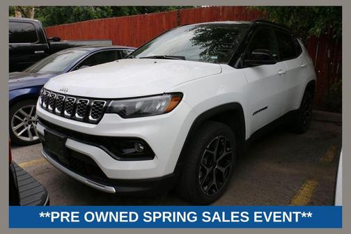 Bright White Clearcoat 2025 Jeep Compass Limited